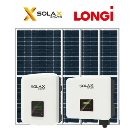 saulė elektrinė Solax Longi 10kw