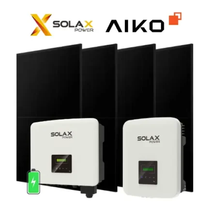 aiko solax, saules elektrine, baterija, energija